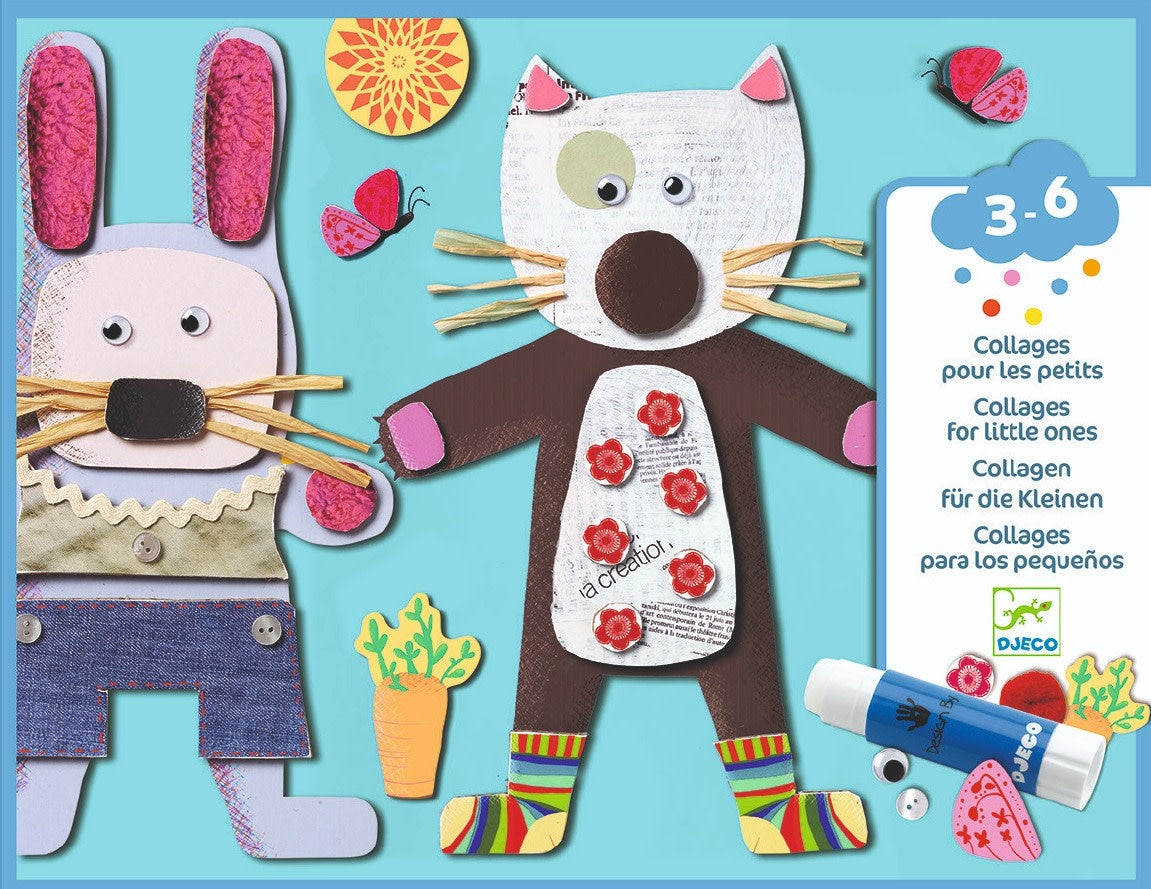 DJECO Collages for Little Ones Cardboard Collage