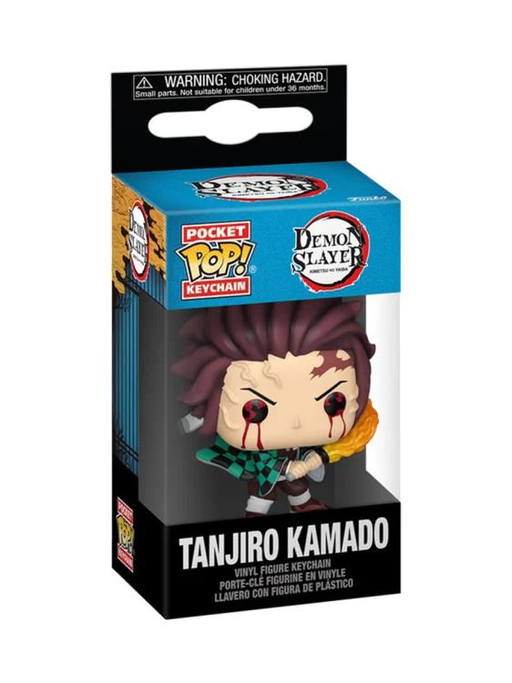 Funko POP! Keychain: Demon Slayer- Tanjiro Kamado