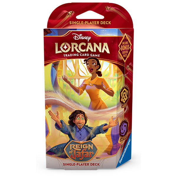Disney Lorcana TCG: Reign of Jafar Starter Deck - Amber & Amethyst