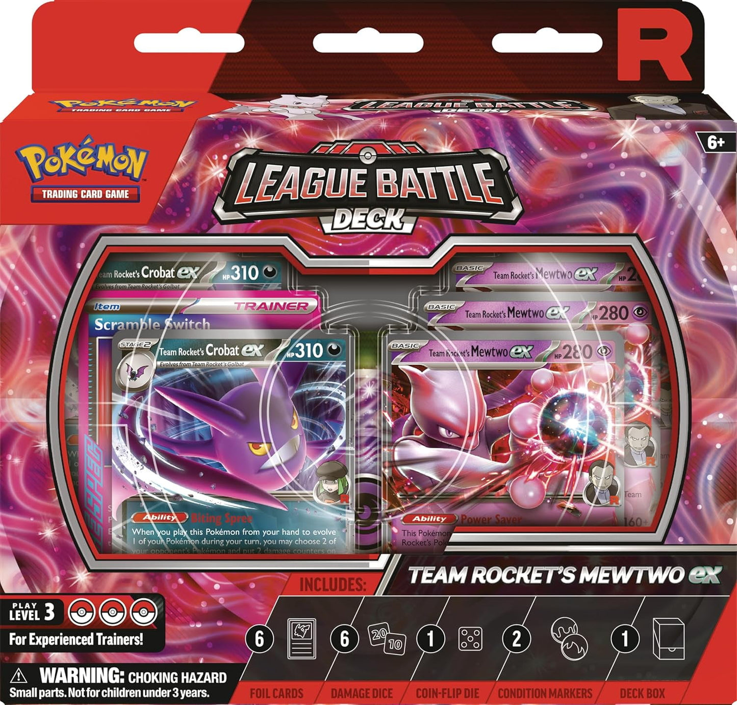 Pokemon TCG: Team Rocket's Mewtwo ex League Battle Deck