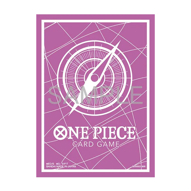 One Piece Card Game: Official Sleeves Set Standard Purple