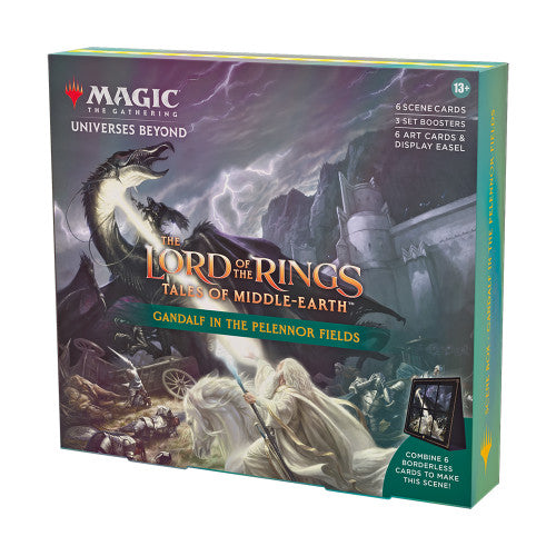 Magic: The Gathering Lord of the Rings Tales of Middle - Earth Holiday Scene Box Gandalf in the Pelennor Fields