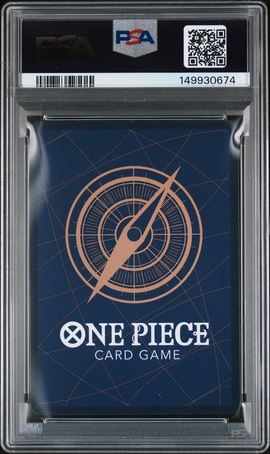 2025 One Piece OP12 Legacy of the Master #060 Boeuf Burst Alternate Art PSA 10 Gem Mint