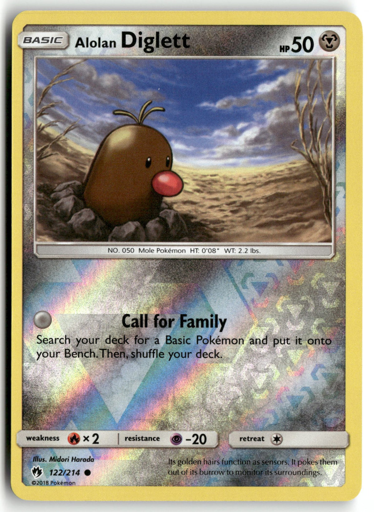 Front + Back scan | Near Mint / English / Reverse Holofoil