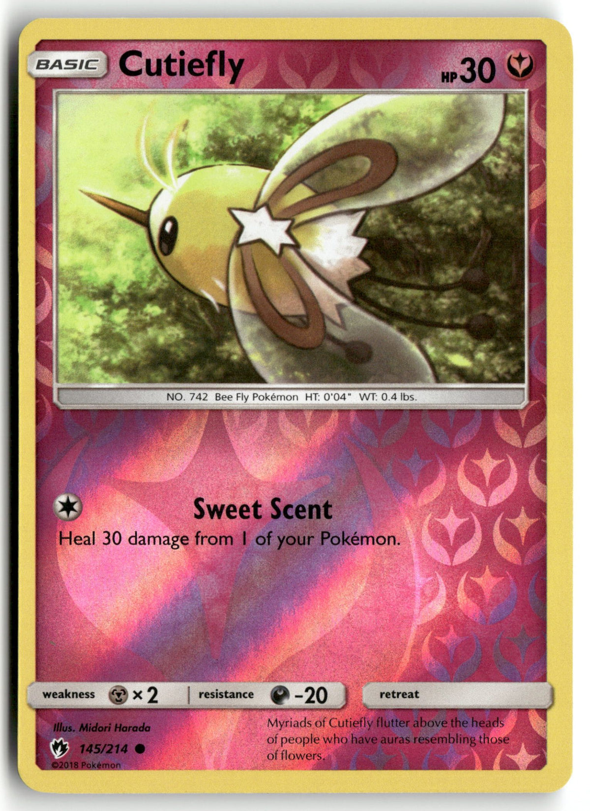 Front + Back scan | Near Mint / English / Reverse Holofoil
