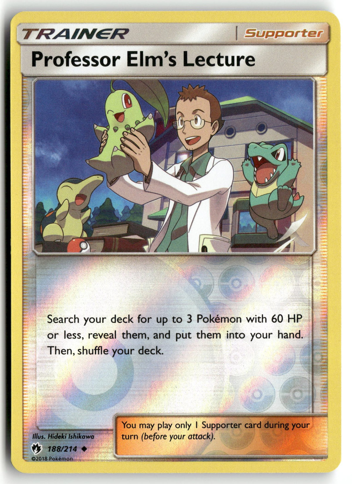 Front + Back scan | Near Mint / English / Reverse Holofoil
