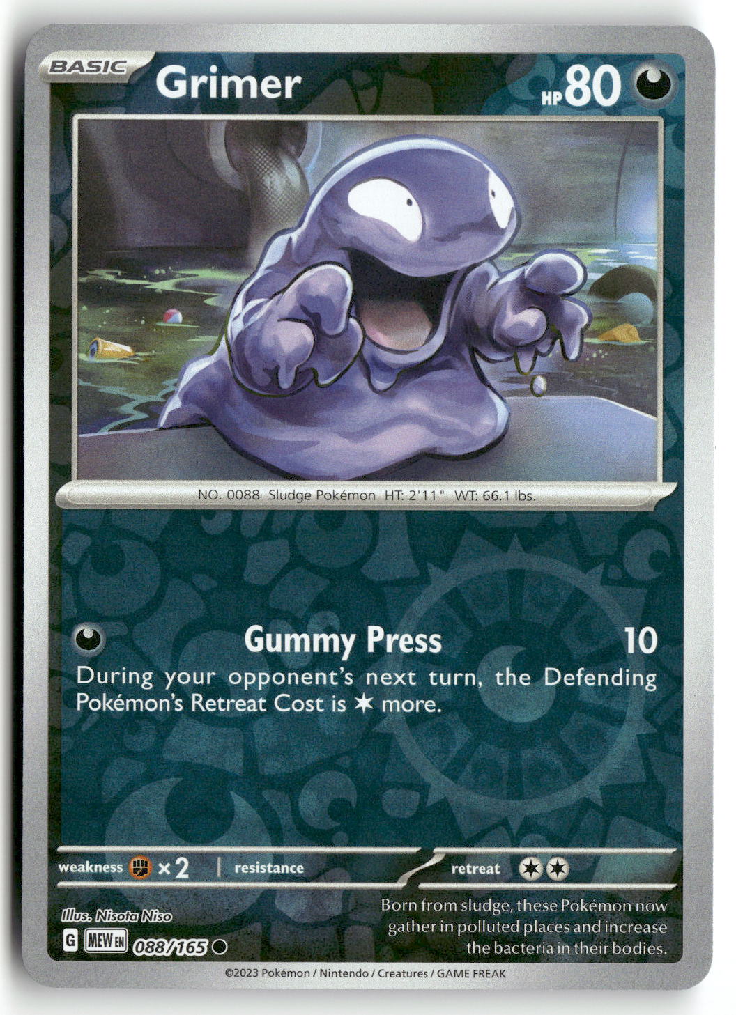 Front + Back scan | Near Mint / English / Reverse Holofoil