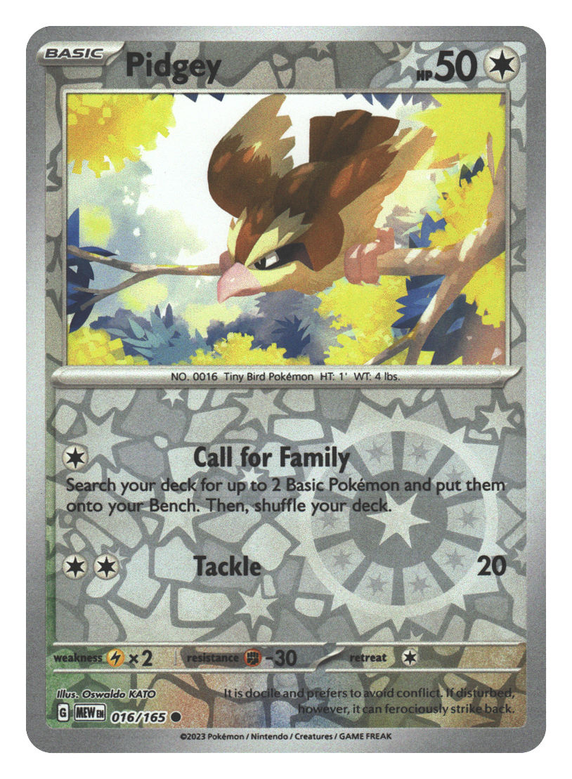 Front + Back scan | Near Mint / English / Reverse Holofoil