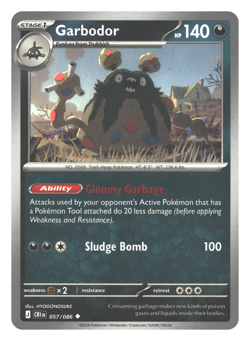 Garbodor | Near Mint / English / Normal