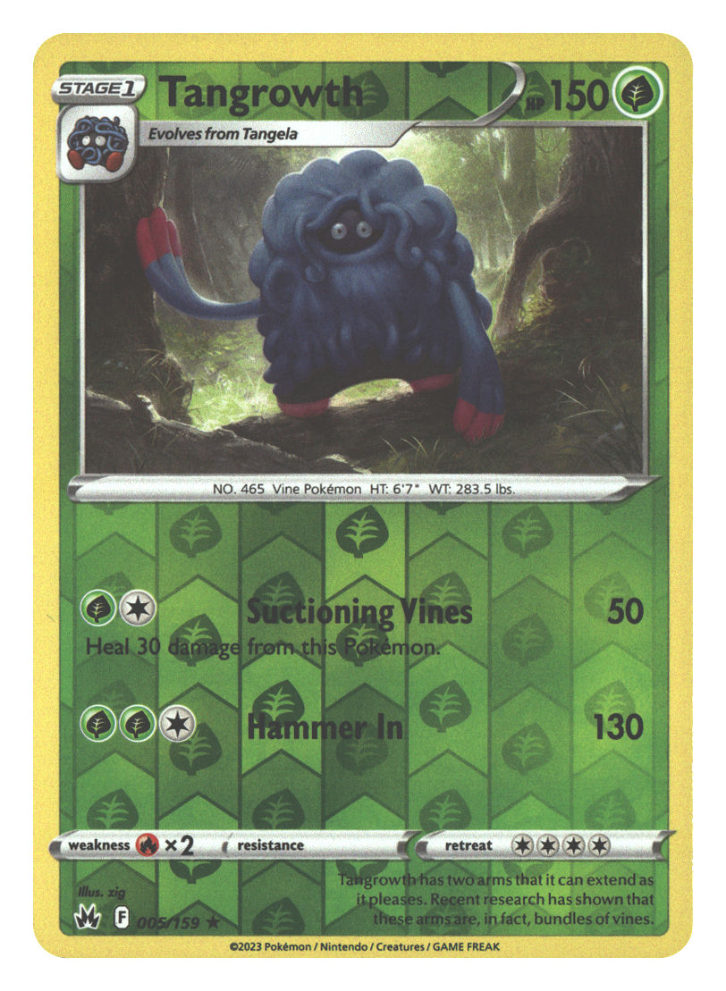 Tangrowth | Near Mint / English / Reverse Holofoil