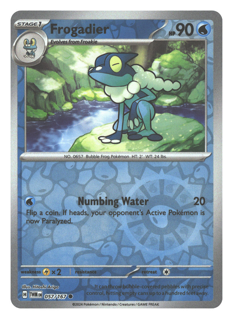 Frogadier | Near Mint / English / Reverse Holofoil