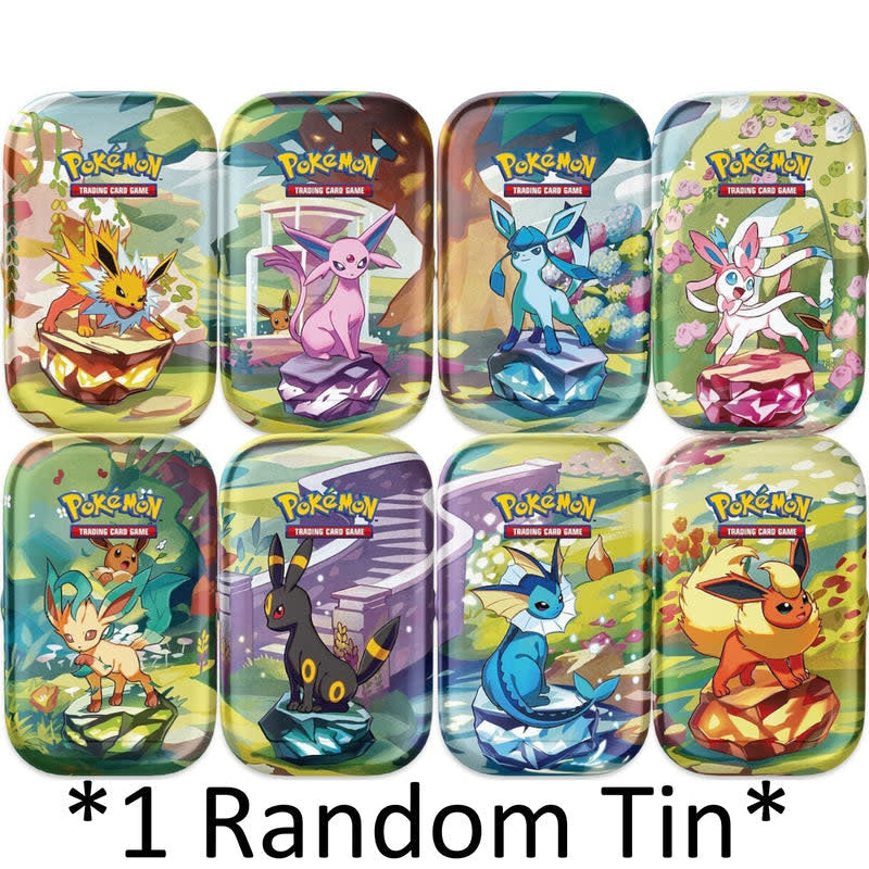 Pokemon TCG: Prismatic Evolutions Mini Tins - 1 Random Tin