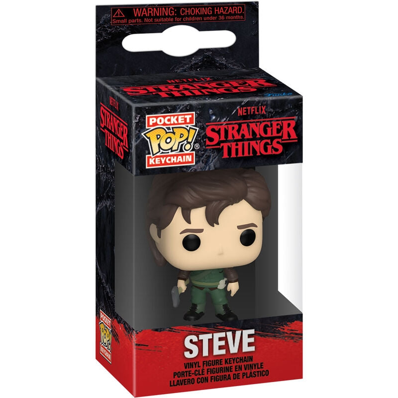 Funko POP! Keychain: Stranger Things - Hunter Steve