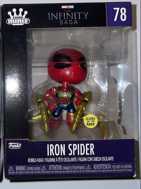 Funko minis The Infinity Saga: Iron Spider (glow in the dark)