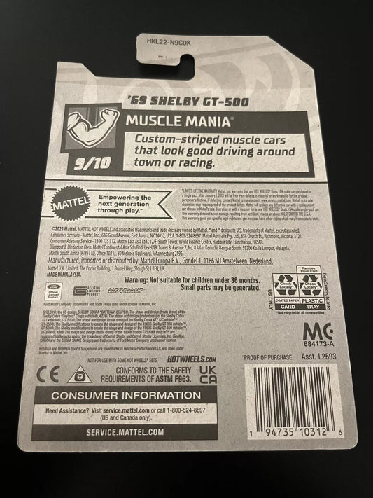 Hot Wheels '69 Shelby GT-500 Super Treasure Hunt