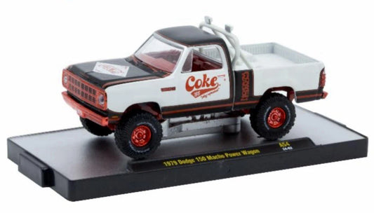 M2 Machines: Coca - Cola 1979 Dodge 150 Macho Power Wagon