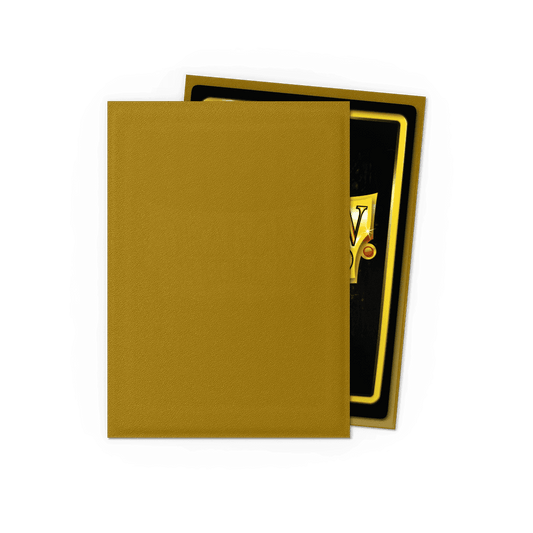 Dragon Shield Sleeves: Standard - Matte Gold (100 ct.)