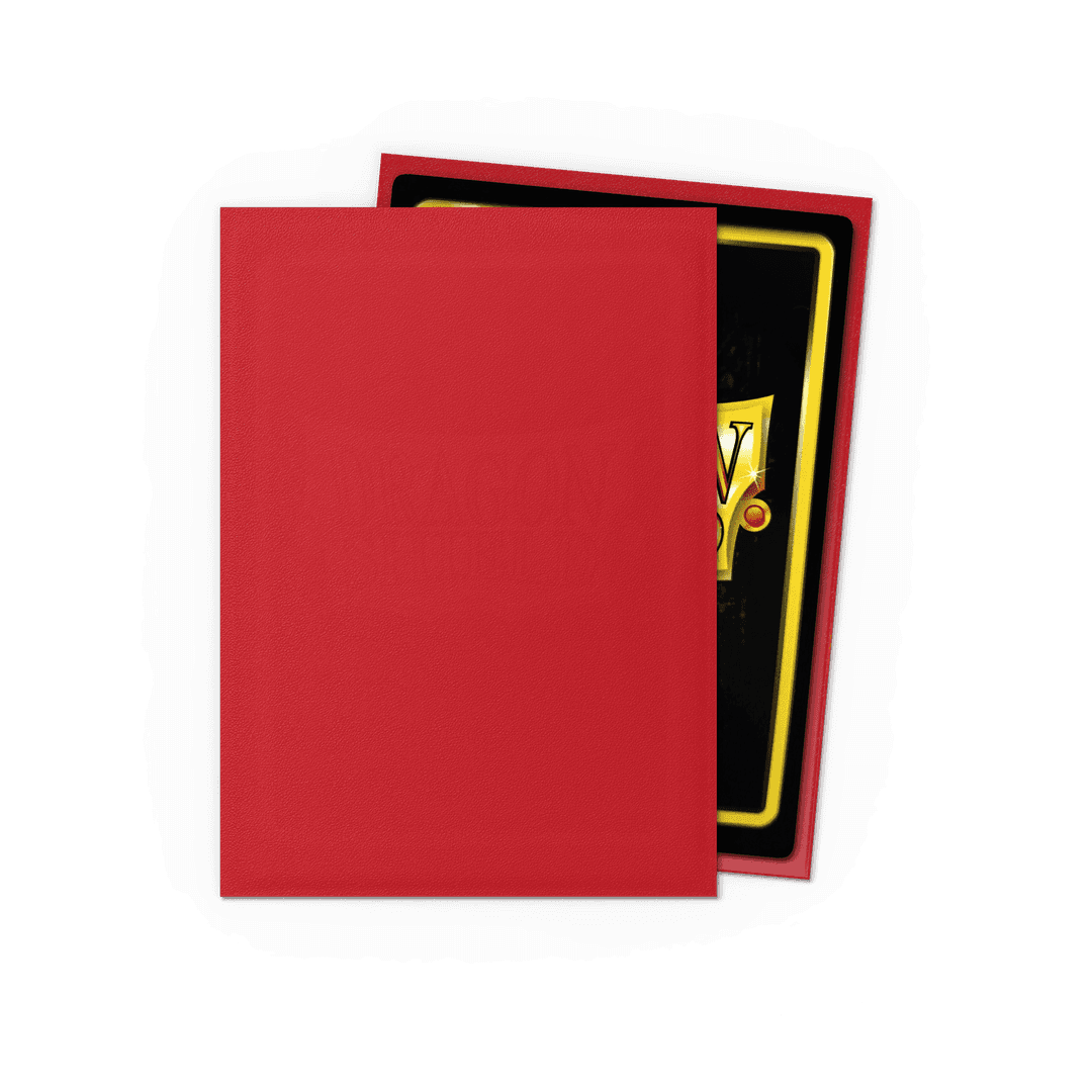 Dragon Shield Sleeves: Standard - Matte Crimson (100 ct.)