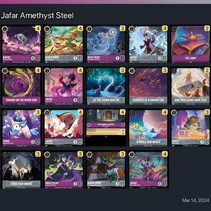 Lorcana TCG: Archazia's Island Starter - Amethyst & Steel Iago & Jafar