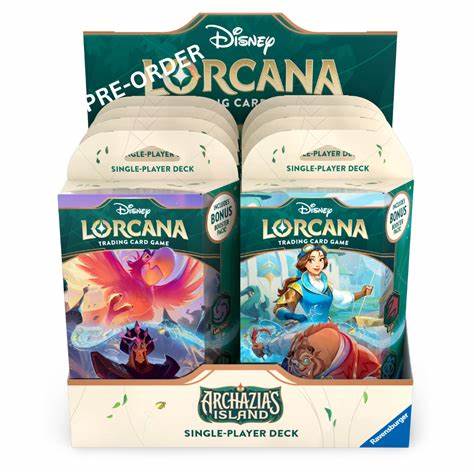 Disney Lorcana TCG: Archazia's Island Starter - Ruby & Sapphire Belle & Beast