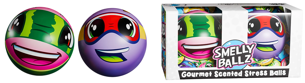 Scentco: Smelly Ballz Fruit Heroes 2-Pack
