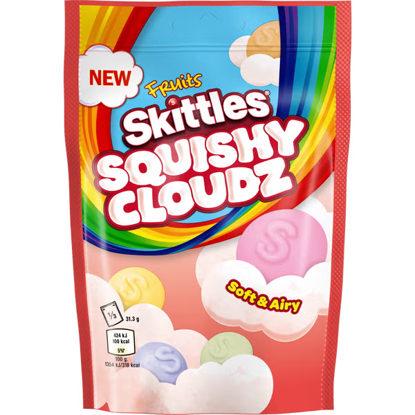 Skittles Squishy Cloudz Fruits 94g United Kingdom