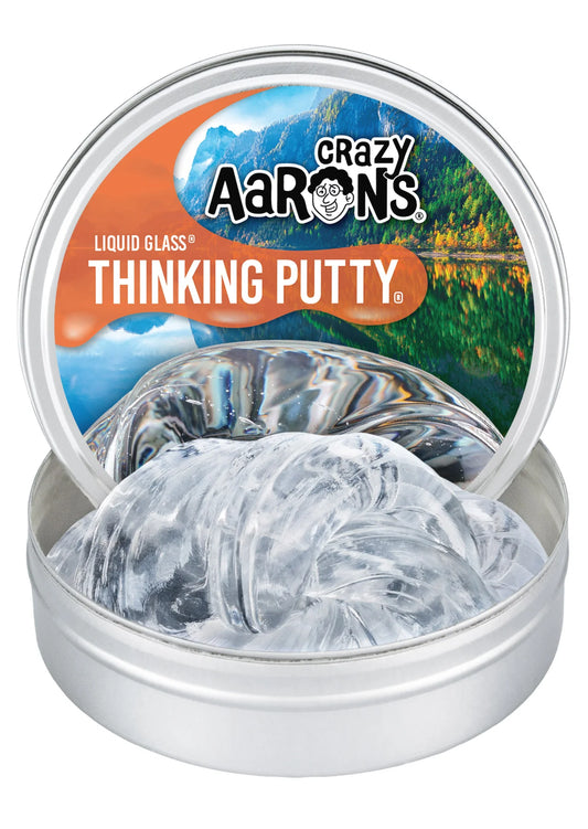 Crazy Aaron's Liquid Glass - Full Size 4" Thinking Putty Tin