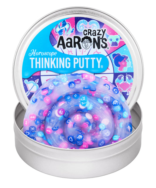 Crazy Aaron's Horoscope- Full Size 4" Thinking Putty Tin