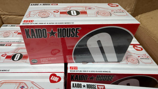 Kaido House x Mini GT 1:64 Nissan Skyline 2000GT-R