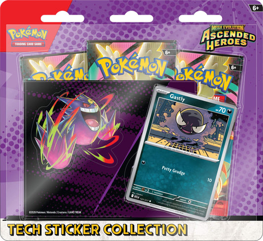 Pokemon TCG: Ascended Heroes Tech Sticker Gastly