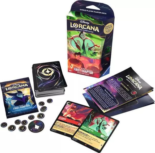 Disney Lorcana TCG: The First Chapter Starter Deck - Emerald / Ruby