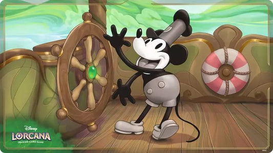 Disney Lorcana TCG: The First Chapter Playmat - Steamboat Willie
