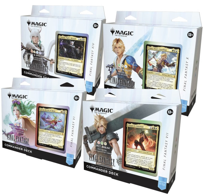 Magic the Gathering CCG: Final Fantasy Collector Deck Bundle (Collector's Edition)