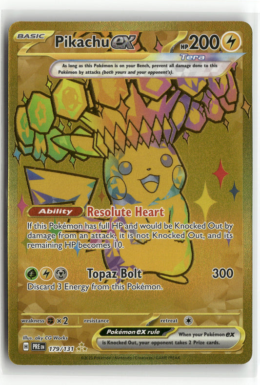 Pikachu ex - Hyper Rare SV: Prismatic Evolutions 179/131