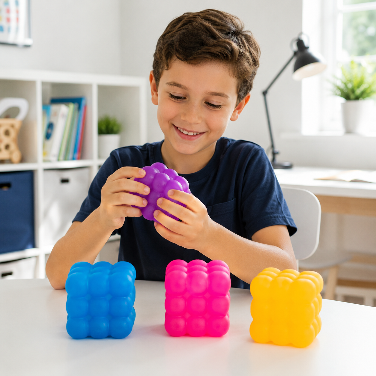 Squishy Cube Sensory Fidget & Stress Relief Toy