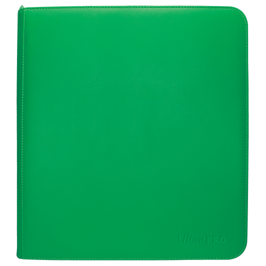 Ultra Pro Vivid Green 12-Pocket Zippered PRO-Binder