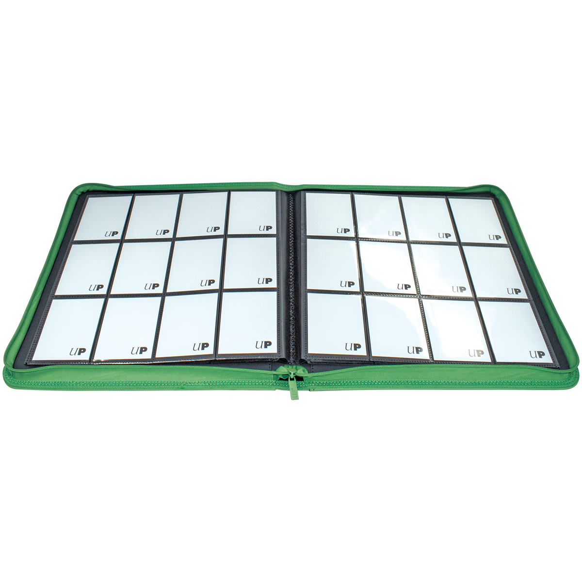 Ultra Pro Vivid Green 12-Pocket Zippered PRO-Binder