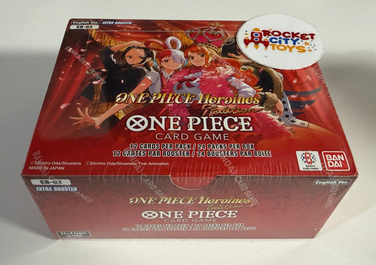 One Piece Card Game: EB-03 Extra Booster: Heroines Edition Booster Box