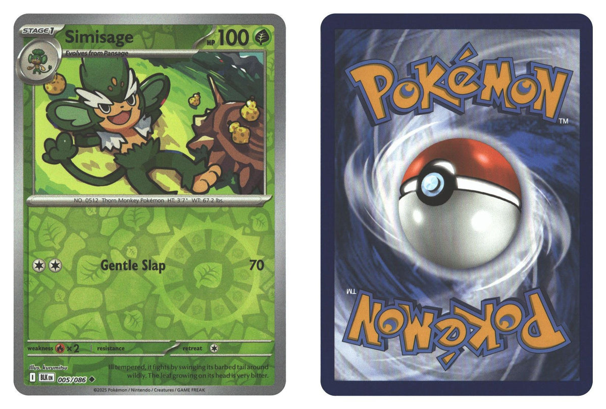 Front + Back scan | Near Mint / English / Reverse Holofoil