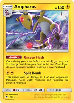 Ampharos - 78/214 (SM Lost Thunder)