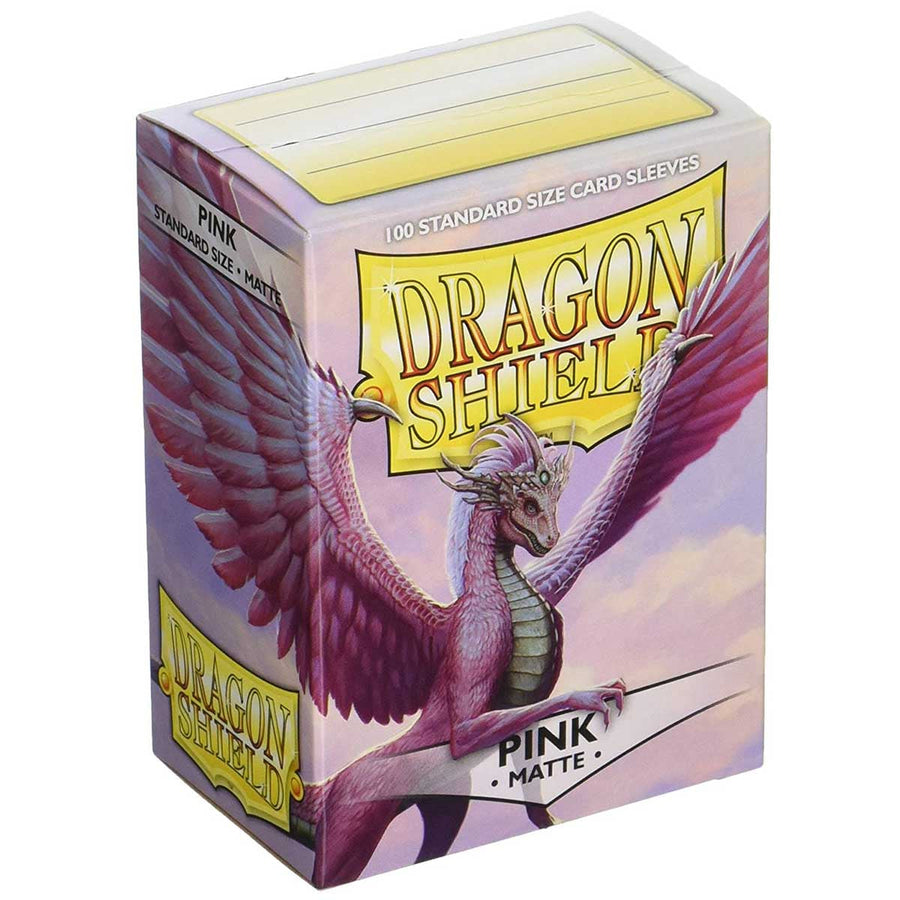 Dragon Shield Sleeves: Standard - Matte Pink (100 ct.)