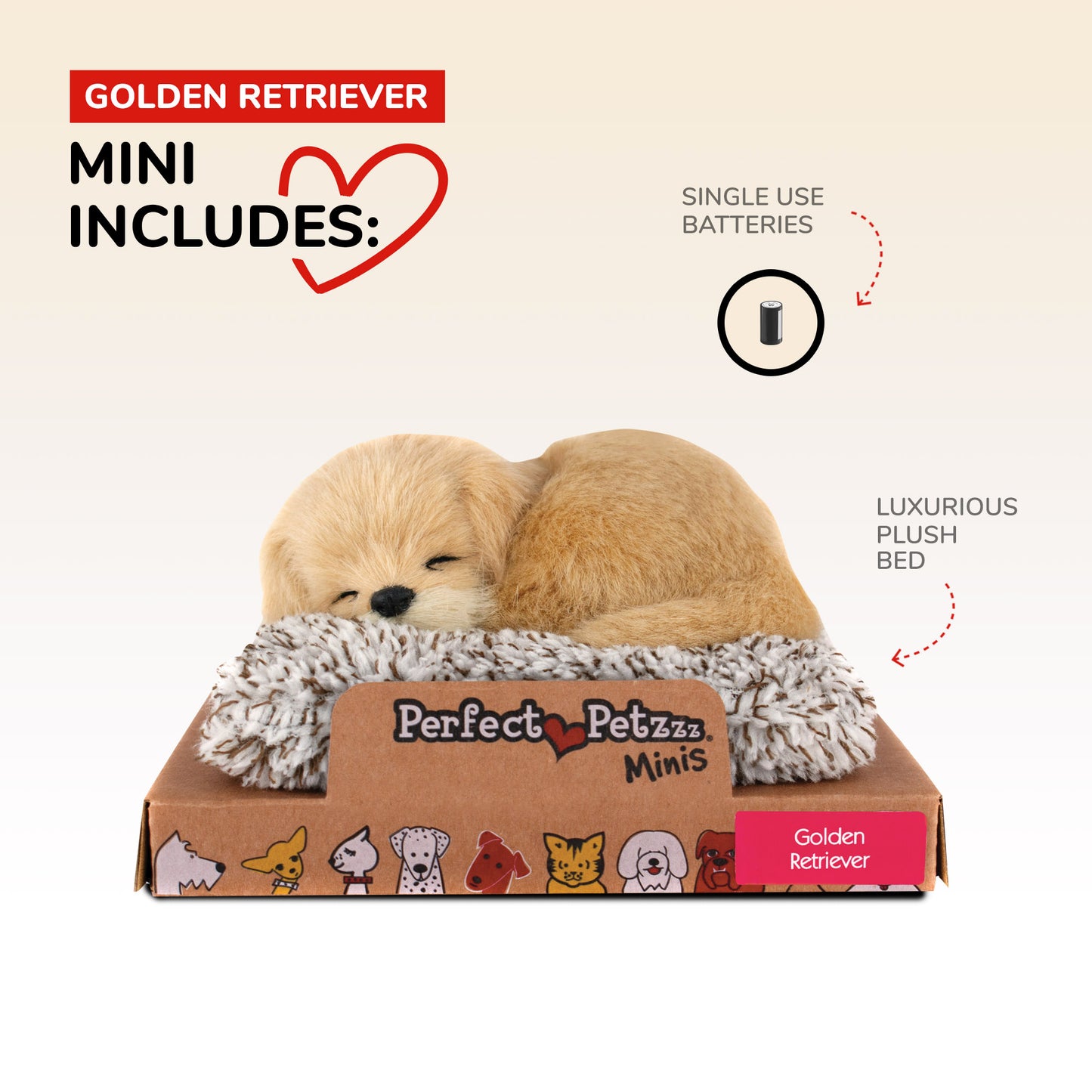 Mini Perfect Petzzz - Golden Retriever
