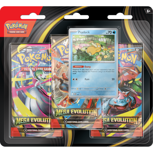 Pokemon TCG: Mega Evolution 3 Pack Blister
