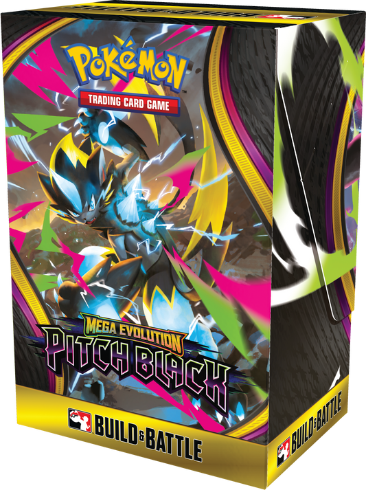 Pokémon TCG: Mega Evolution—Pitch Black Build & Battle Box