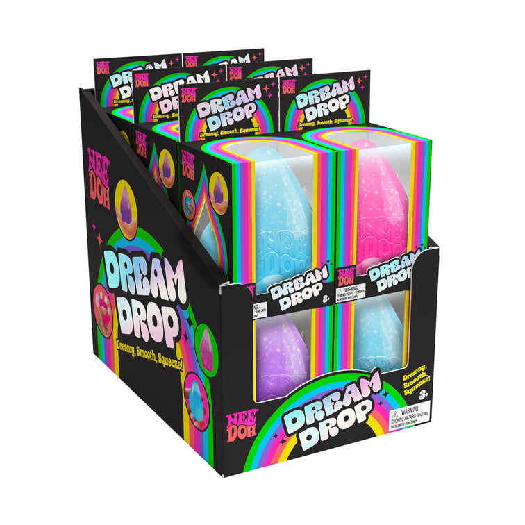 Schylling NeeDoh Dream Drop Squishy Fidget Toy Multicolor 1ct