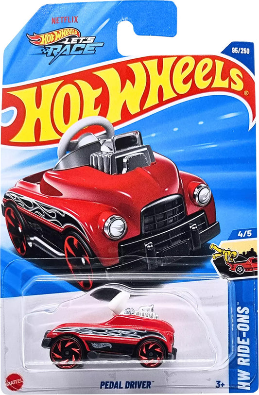 Hot Wheels HW Ride-Ons Pedal Driver Treasure Hunt