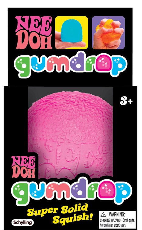 Schylling Gumdrop NeeDoh Squishy Fidget Toy - Assorted Colors
