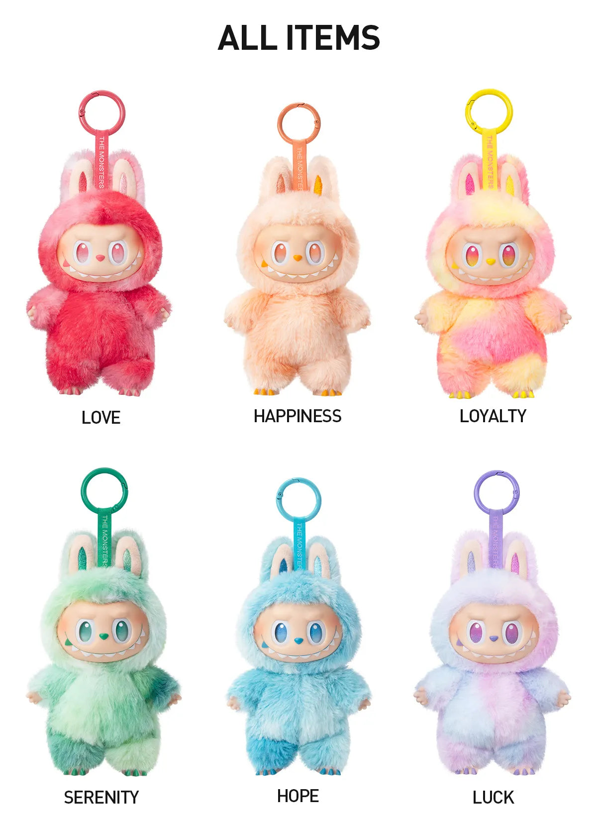 THE MONSTERS Labubu Big into Energy Series-Vinyl Plush Pendant Blind Box