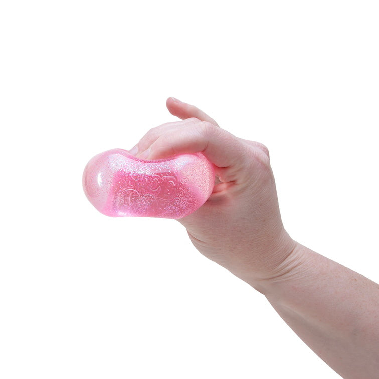 Schylling  NeeDoh Glitter Glow Nice Cube Pink