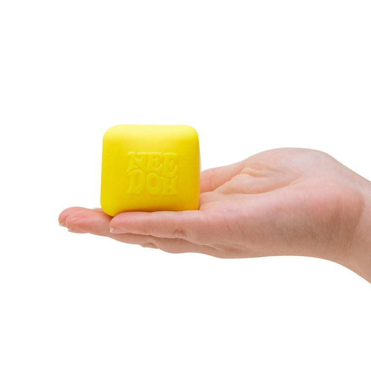 Schylling NeeDoh Color Change Cube Squishy Fidget Toy - Assorted Colors
